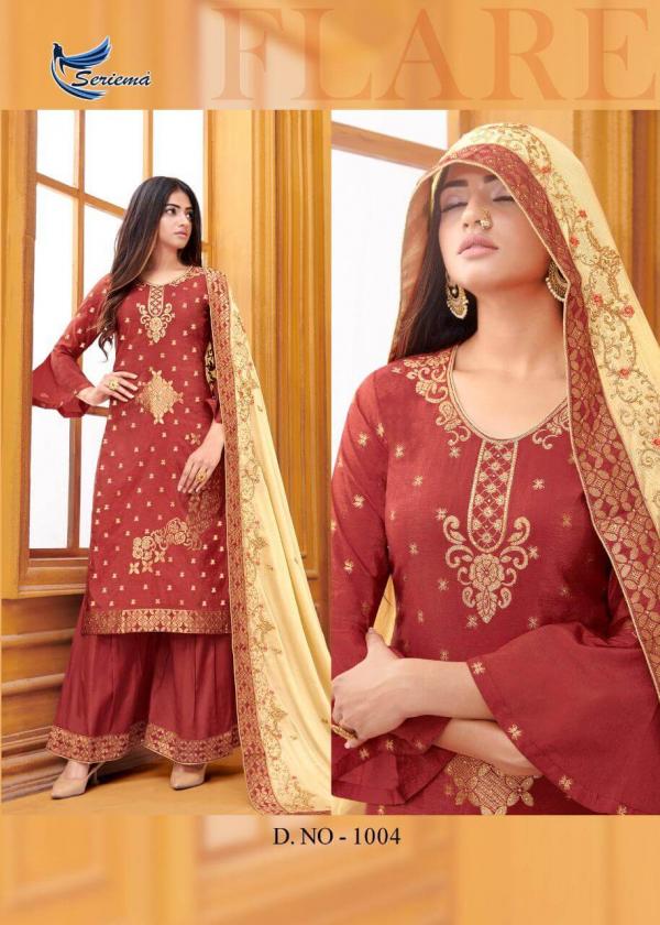 Seriema Zaraa Designer Viscose Ethnic Wear Salwar